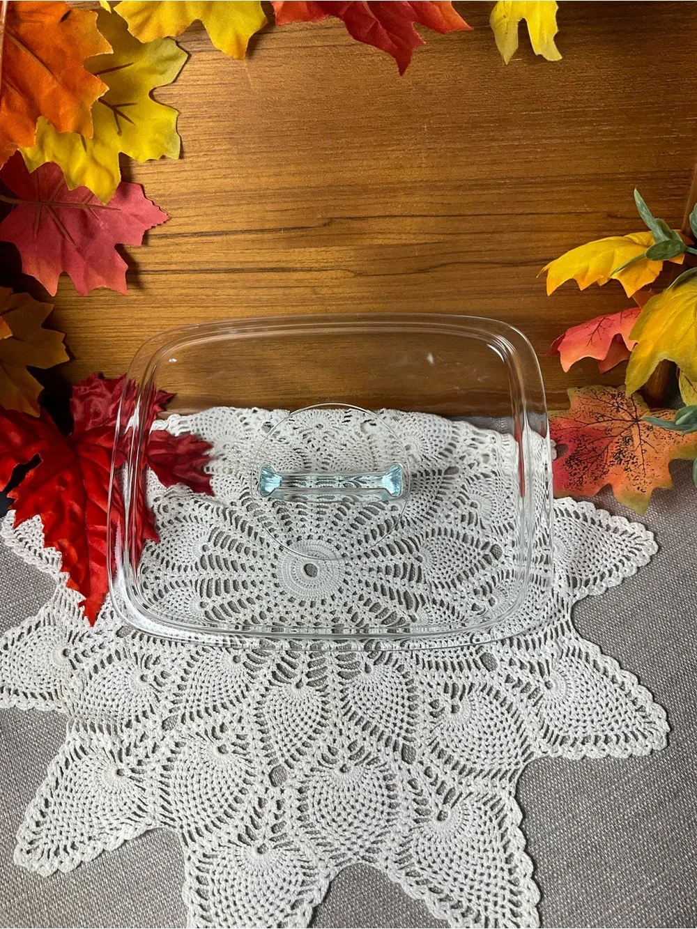 Pyrex Easy Grab 2 Qt Clear Glass Casserole Dish with Lid C-024 & C-624